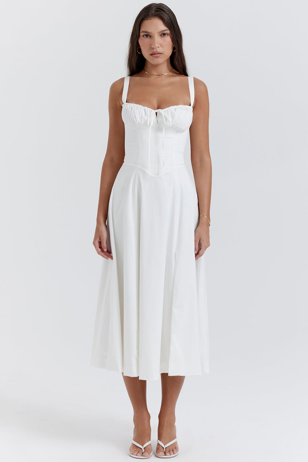 Spring Breeze Dress White