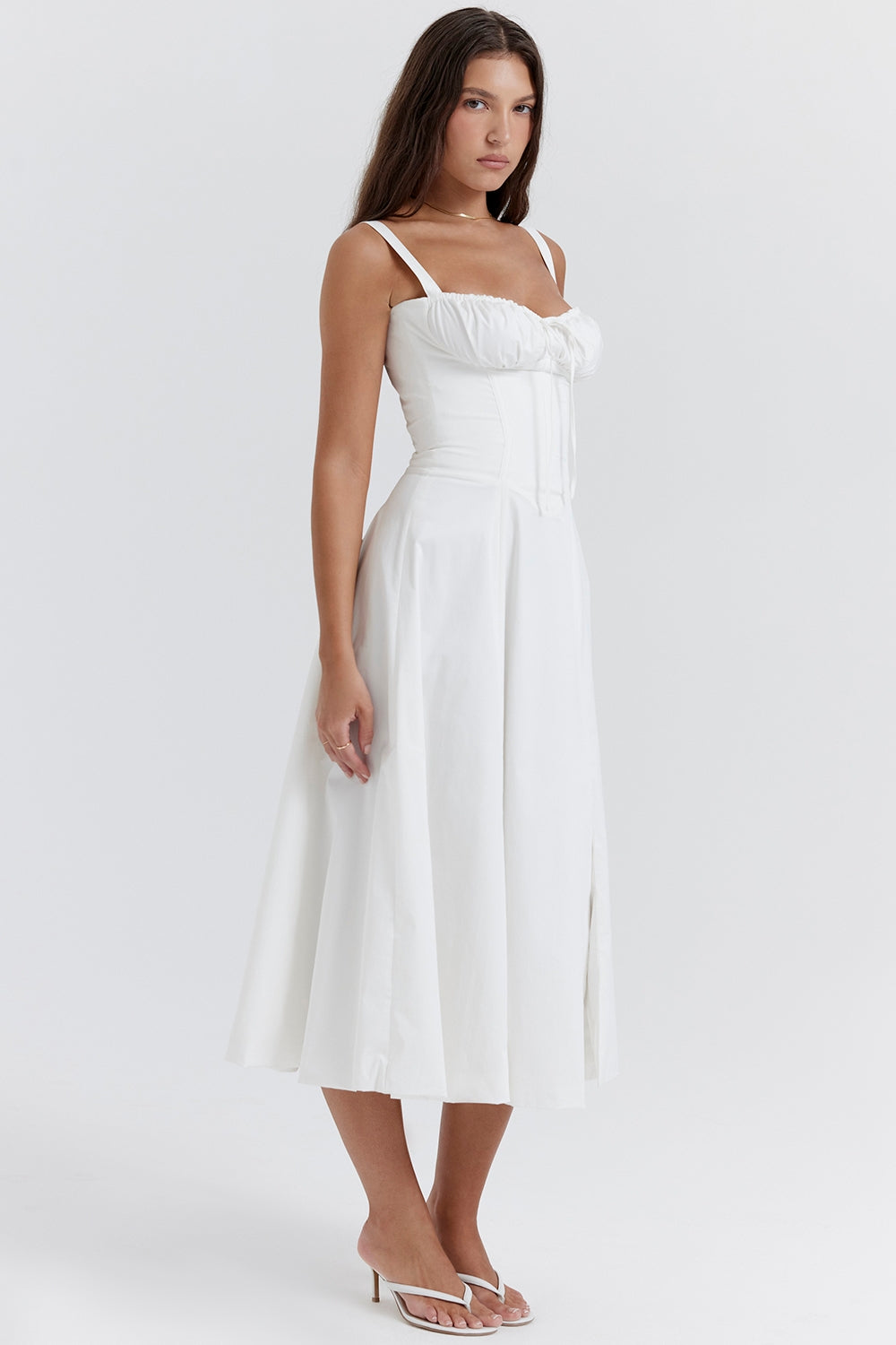 Spring Breeze Dress White