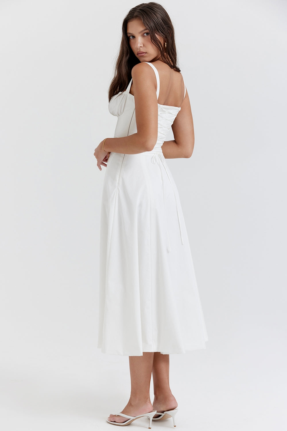 Spring Breeze Dress White