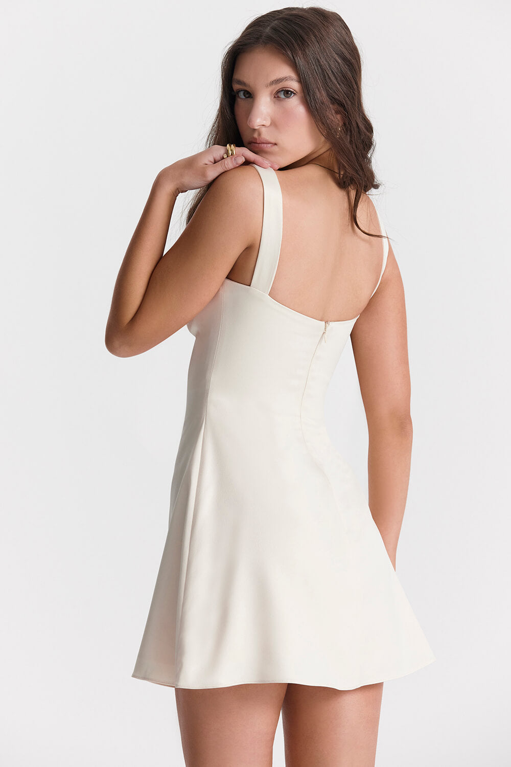 Night Breeze Dress White