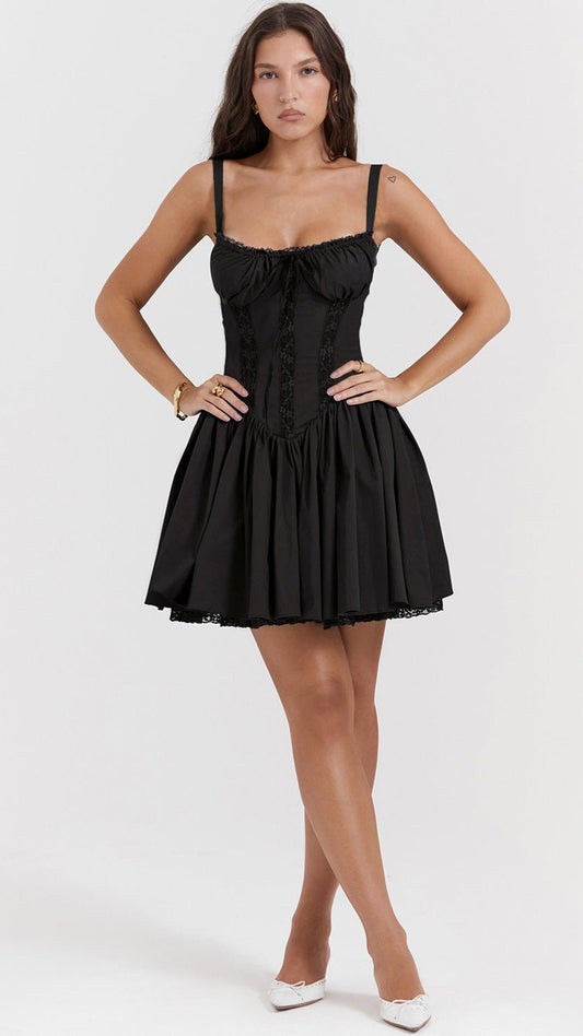 Paradise Breeze Dress Black